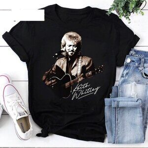 Country Music Keith Whitley Sandy Retro T-Shirt